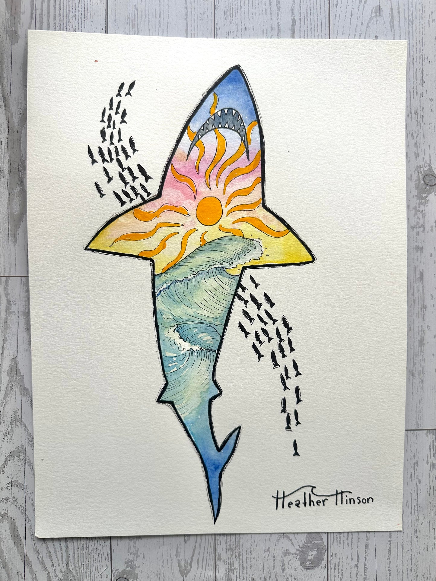 Original Watercolor Painting