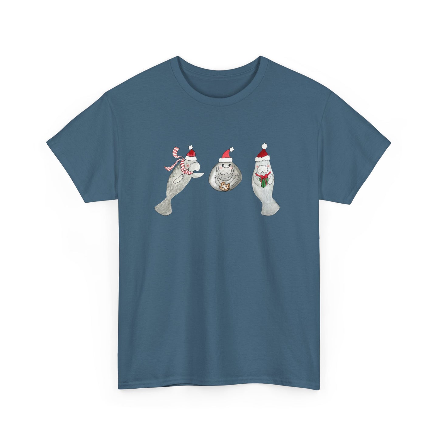 Manatee Christmas Tee