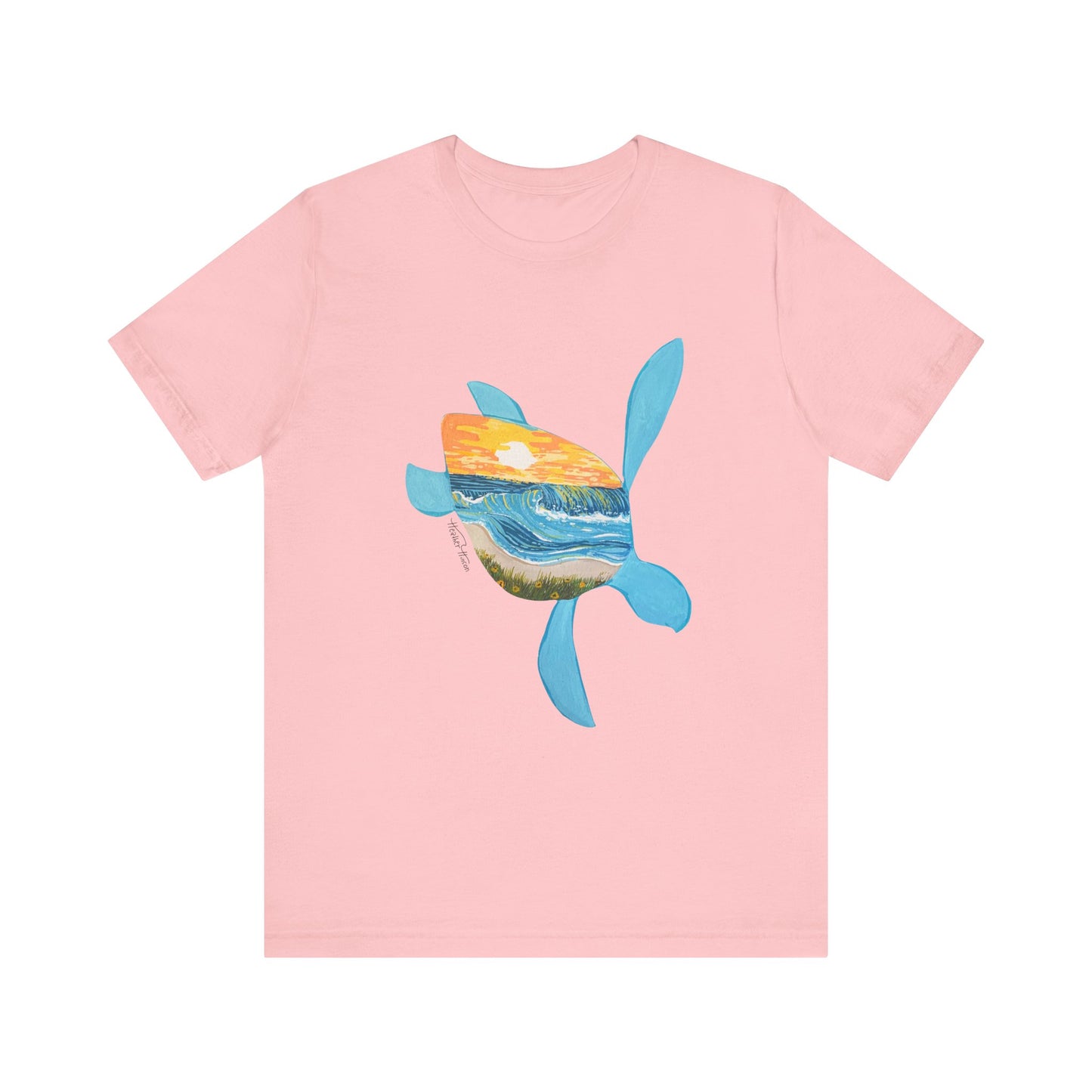 Sea Turtle Unisex Jersey Short Sleeve Tee