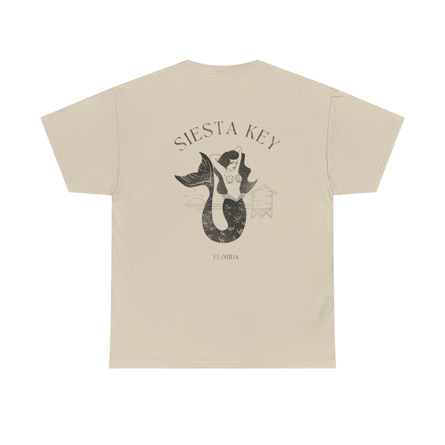Mermaid Unisex Tee - Siesta Key Florida Vacation Beach Ocean