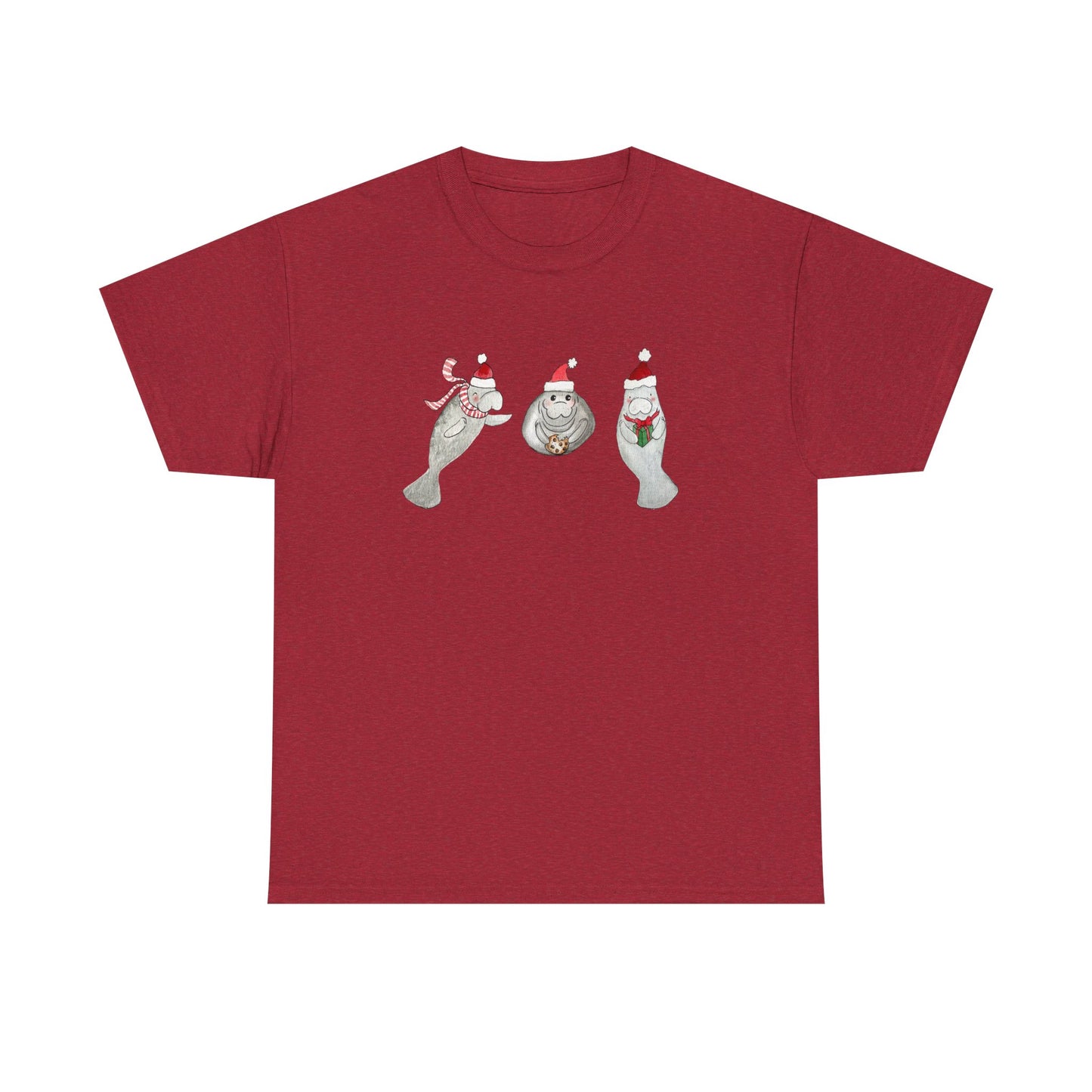 Manatee Christmas Tee