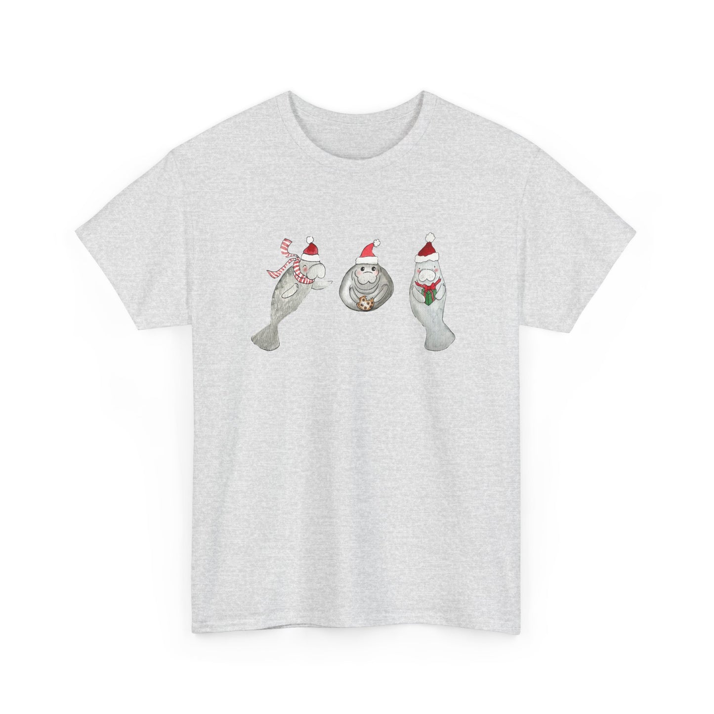 Manatee Christmas Tee