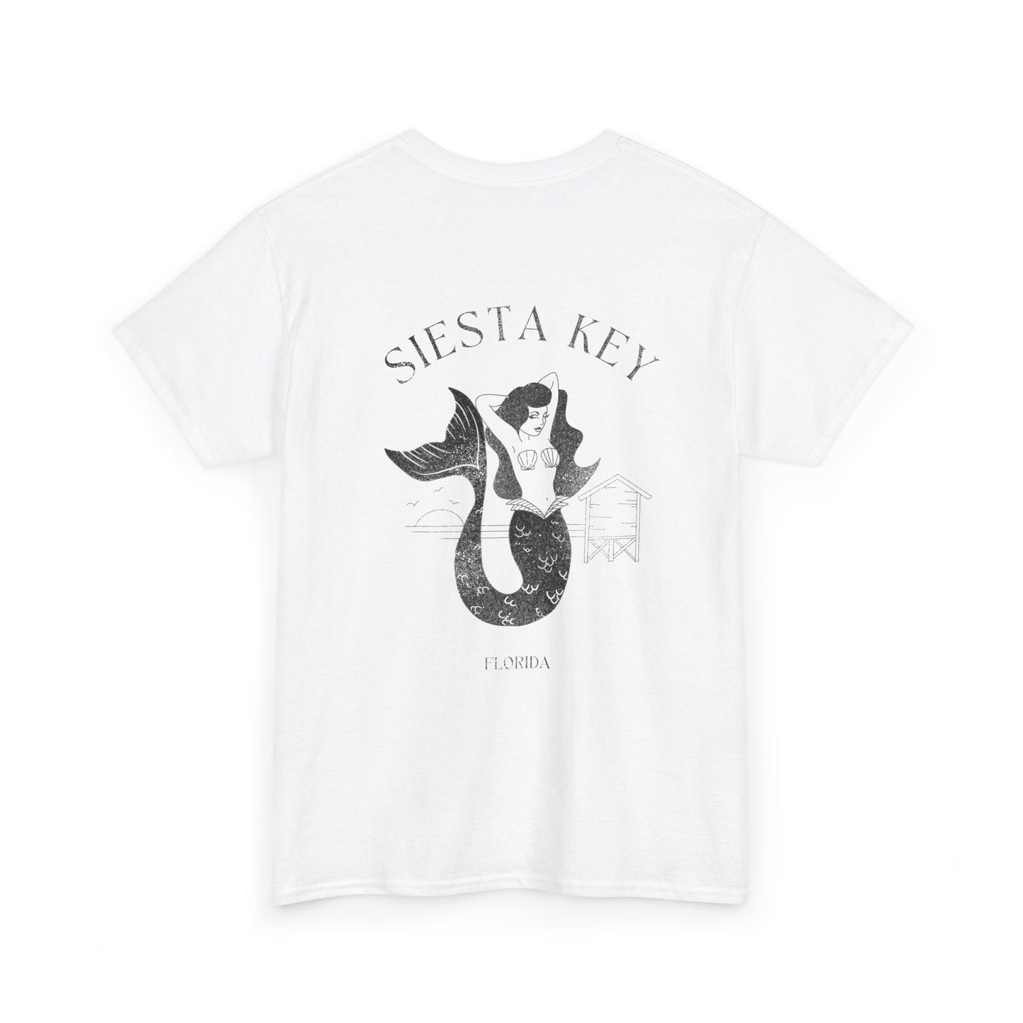Mermaid Unisex Tee - Siesta Key Florida Vacation Beach Ocean