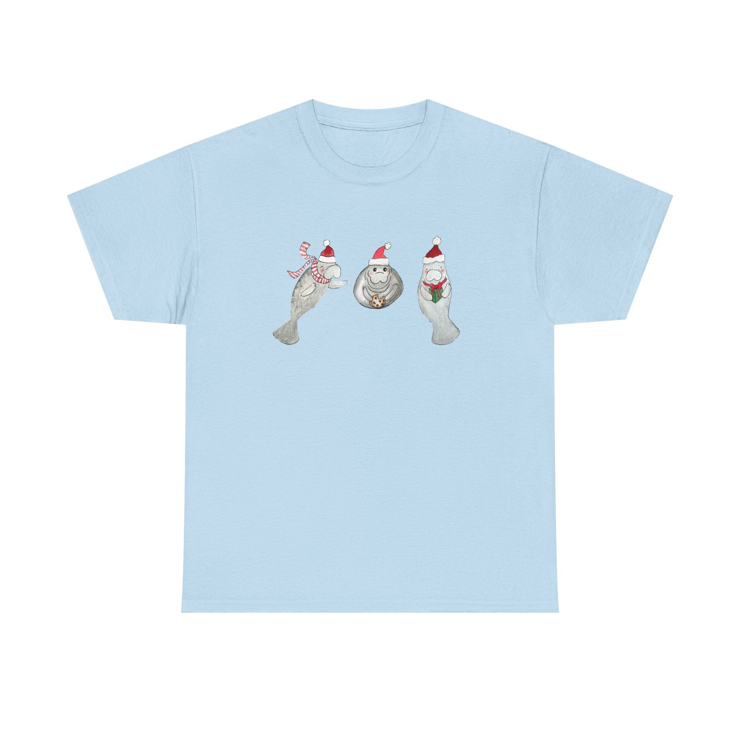 Manatee Christmas Tee