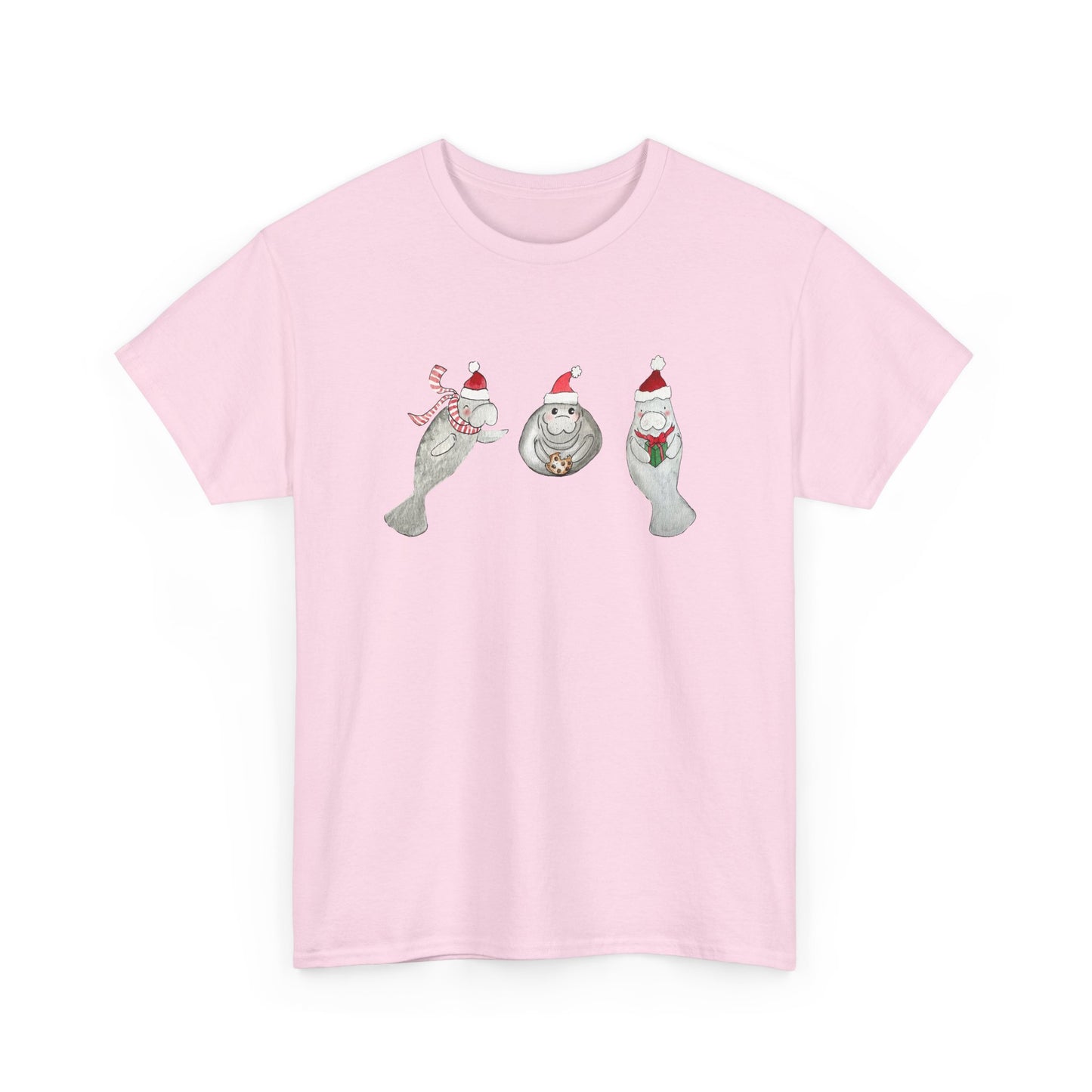 Manatee Christmas Tee