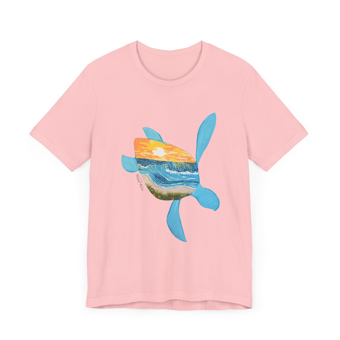 Sea Turtle Unisex Jersey Short Sleeve Tee