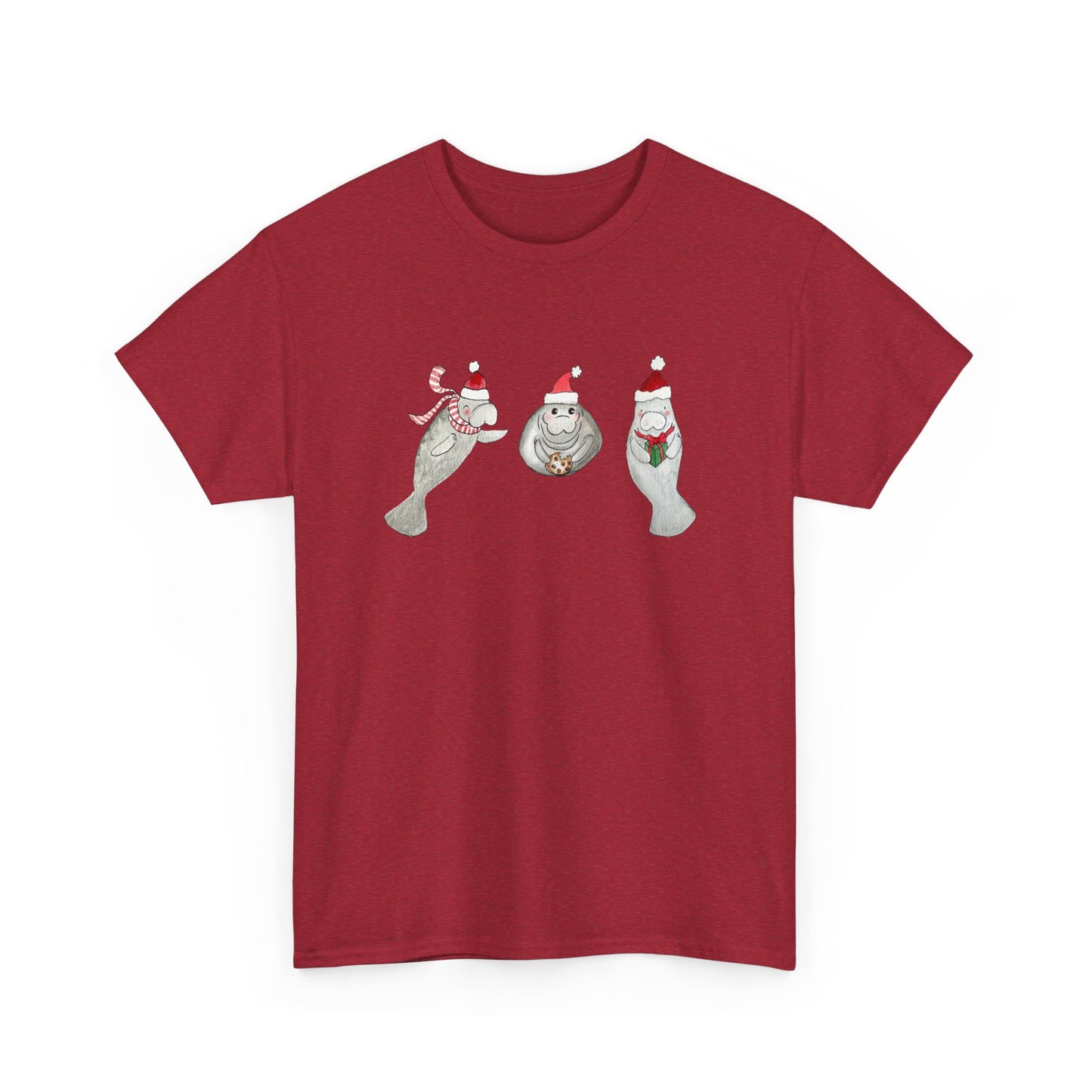 Manatee Christmas Tee