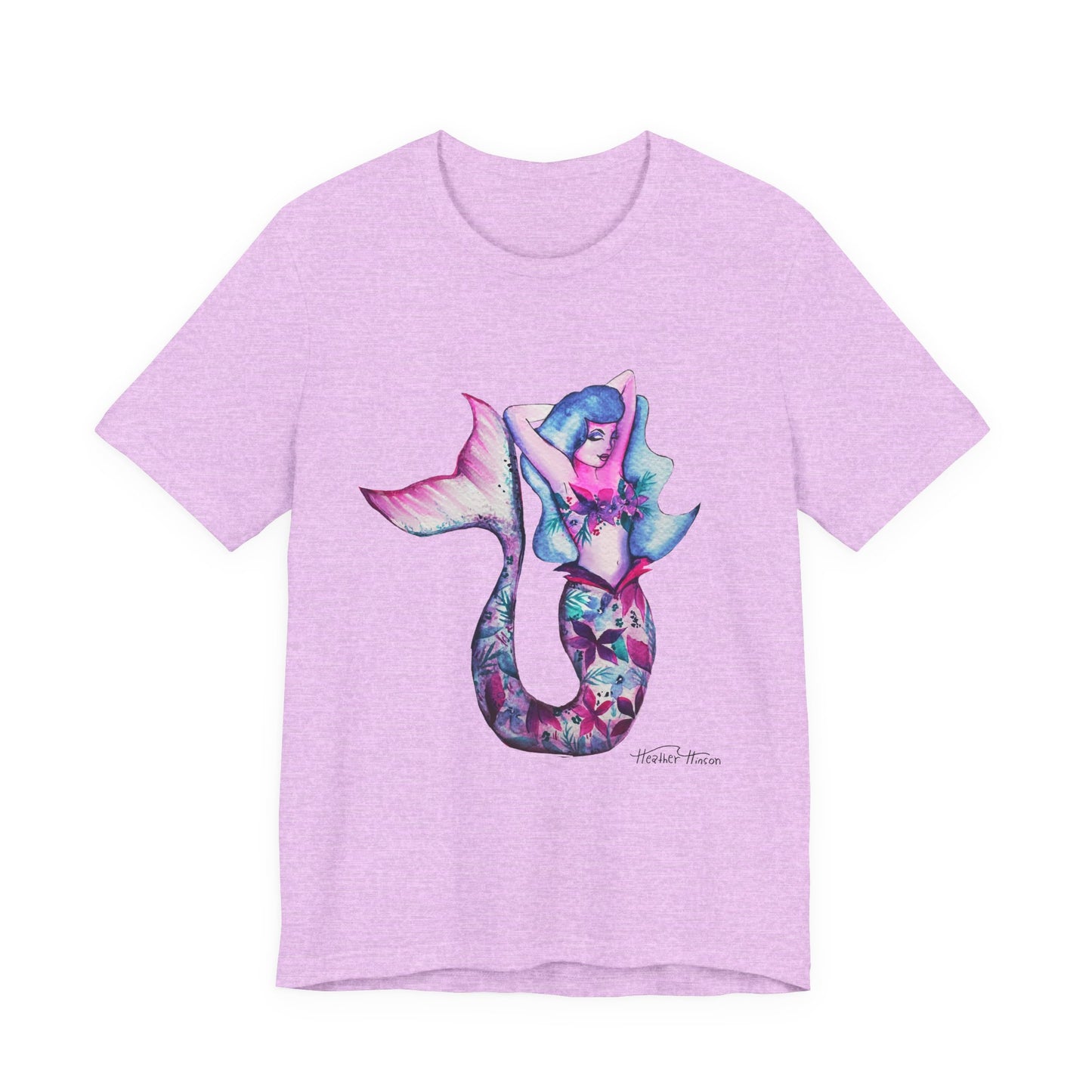 Mermaid Graphic Tee, Ocean Lover Shirt, Fantasy Apparel, Summer Vibes Tee, Gift for Her, Beachwear, Unisex T-Shirt