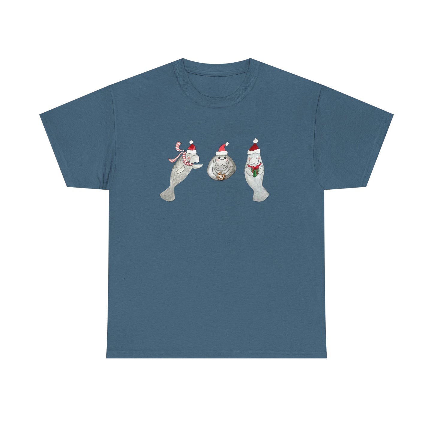 Manatee Christmas Tee