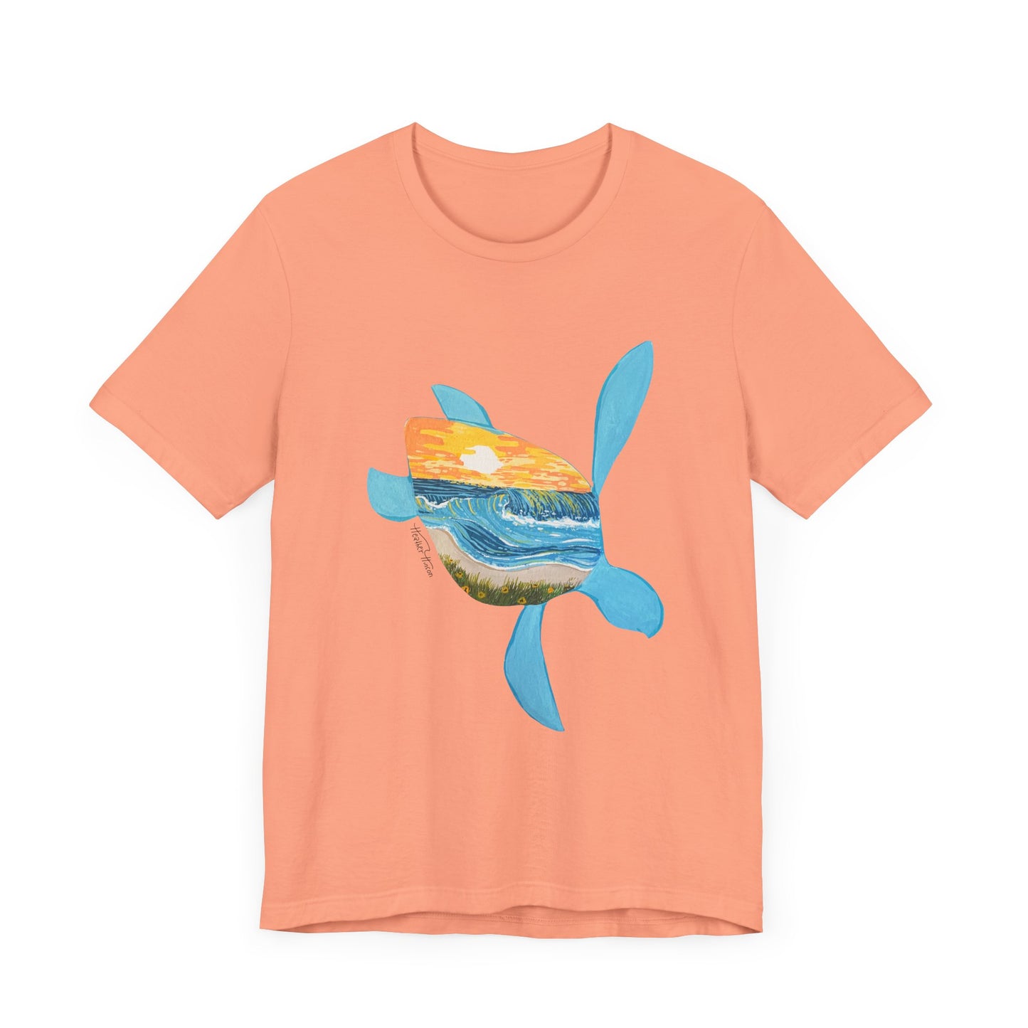 Sea Turtle Unisex Jersey Short Sleeve Tee