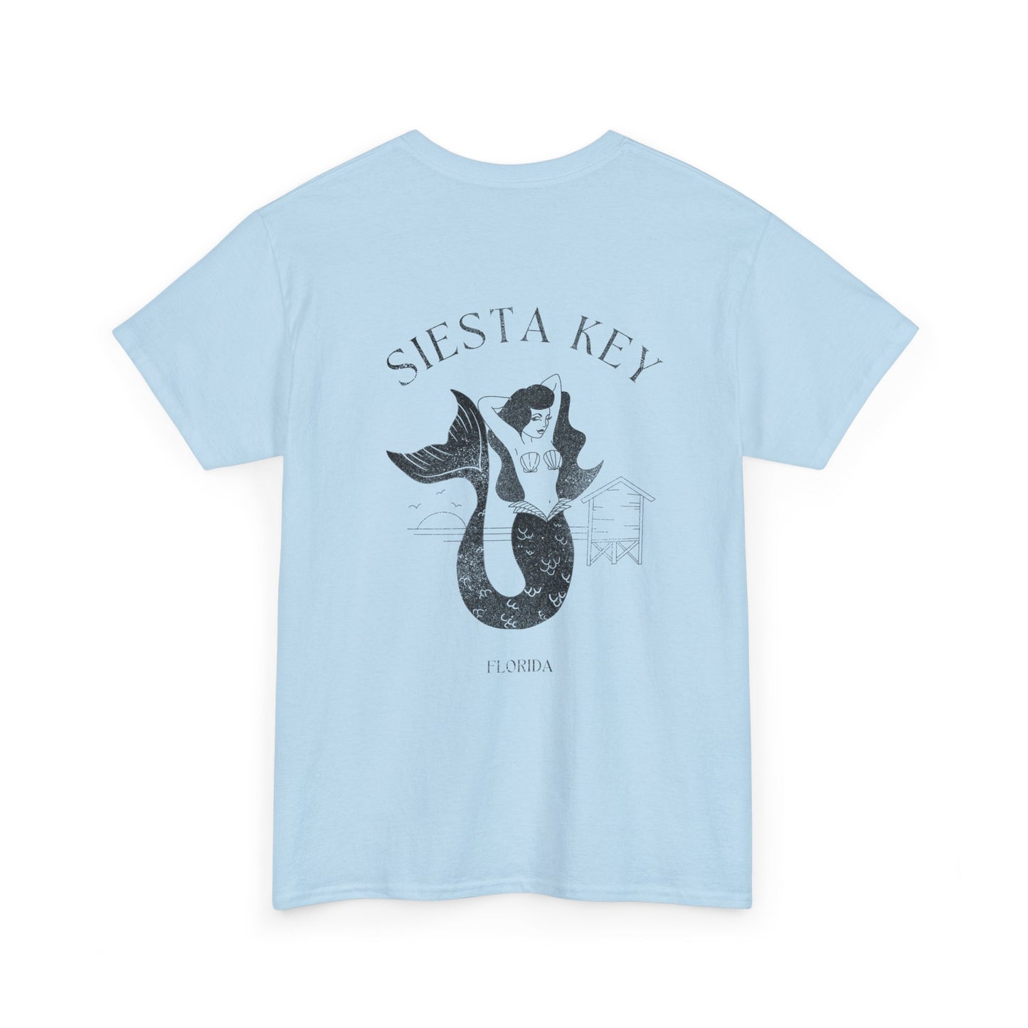 Mermaid Unisex Tee - Siesta Key Florida Vacation Beach Ocean