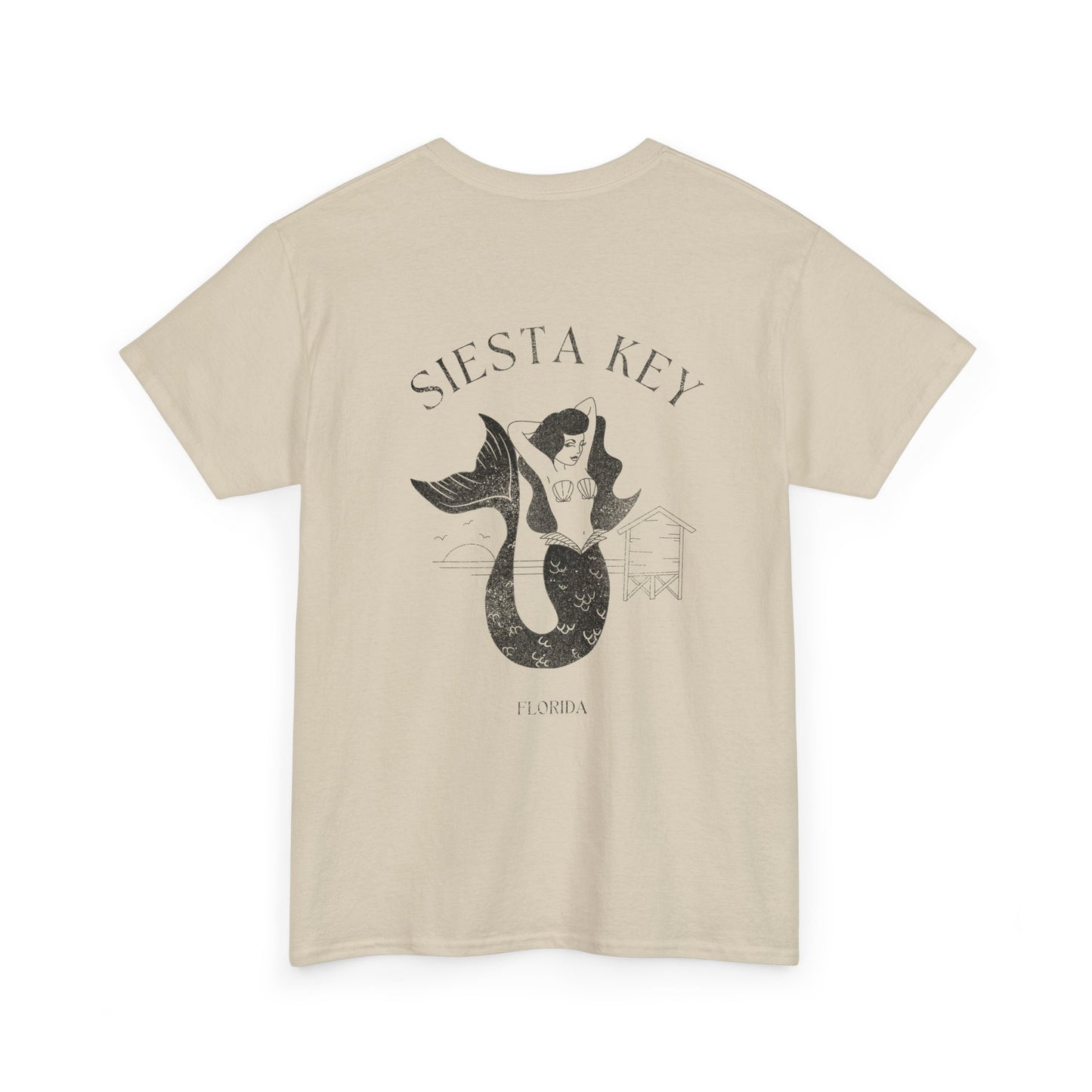Mermaid Unisex Tee - Siesta Key Florida Vacation Beach Ocean