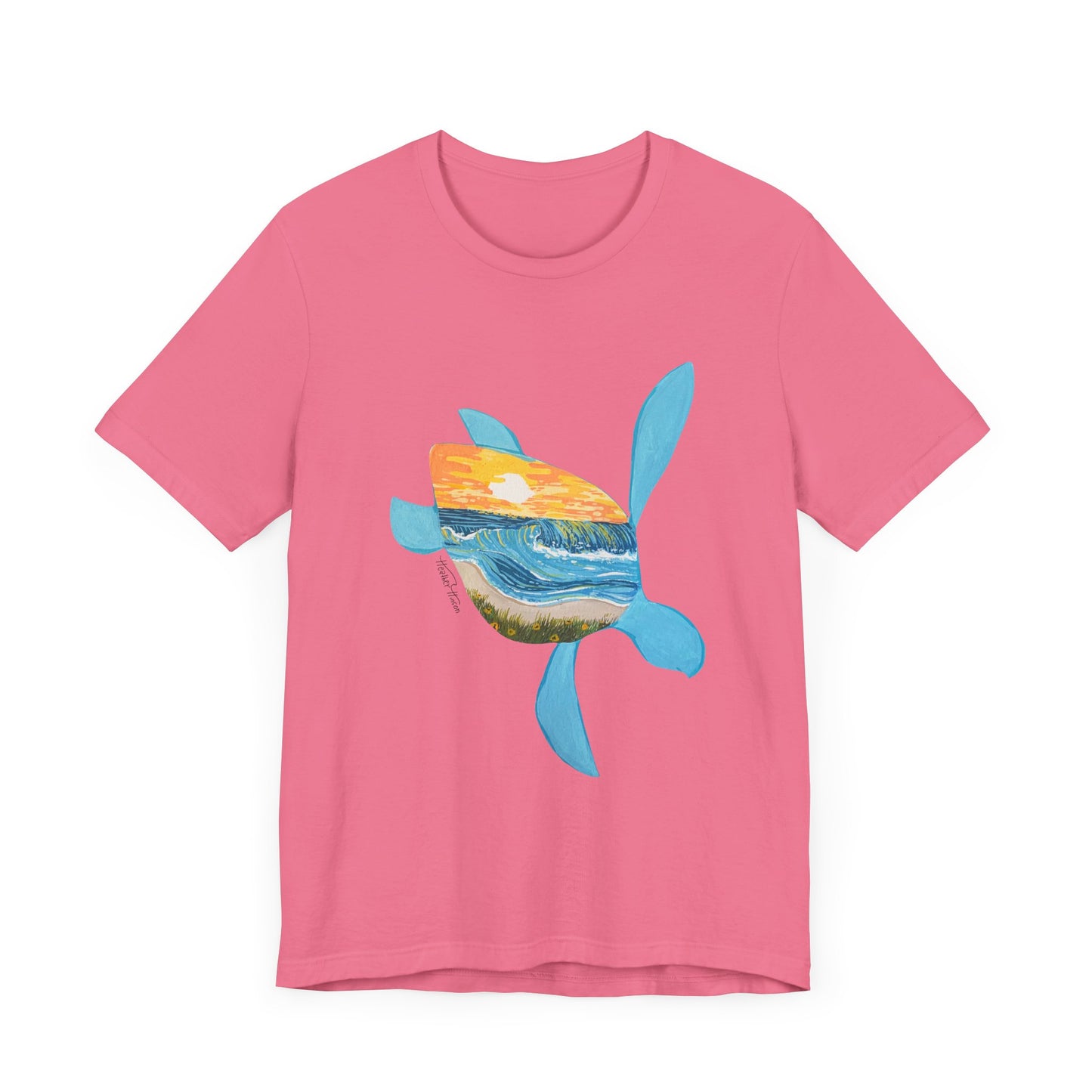 Sea Turtle Unisex Jersey Short Sleeve Tee