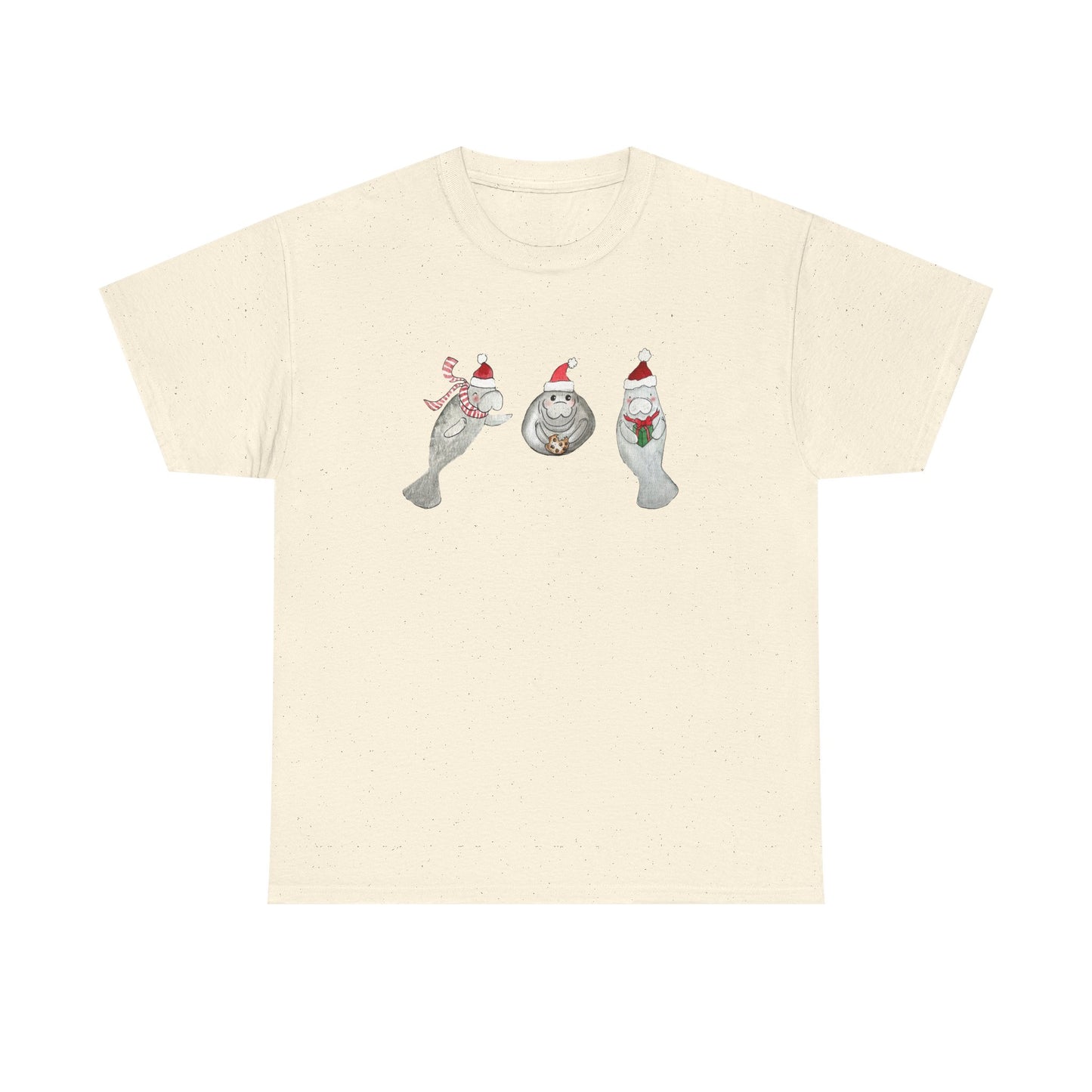 Manatee Christmas Tee