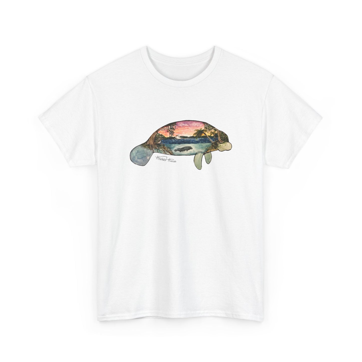 Manatee Sunset Tee