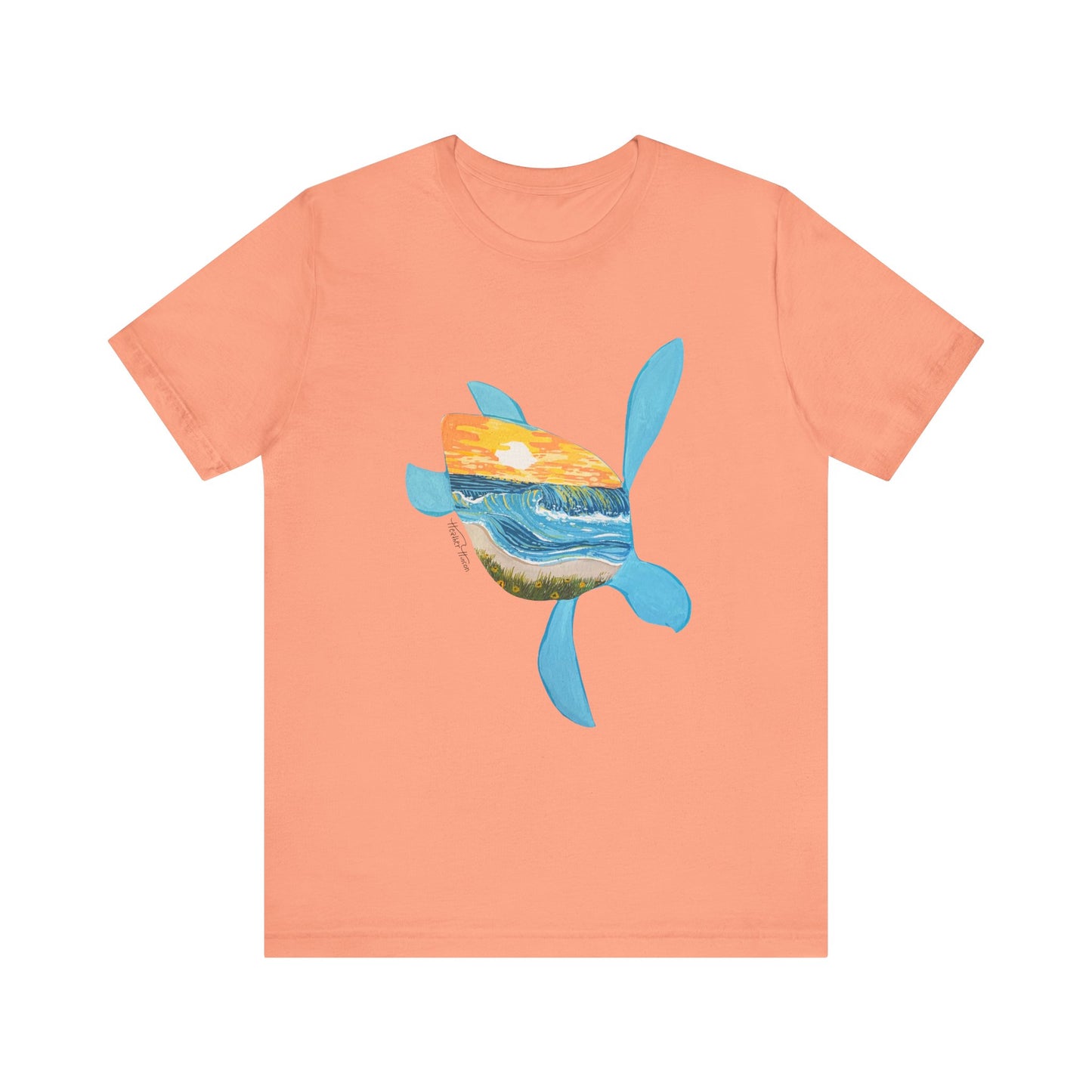 Sea Turtle Unisex Jersey Short Sleeve Tee