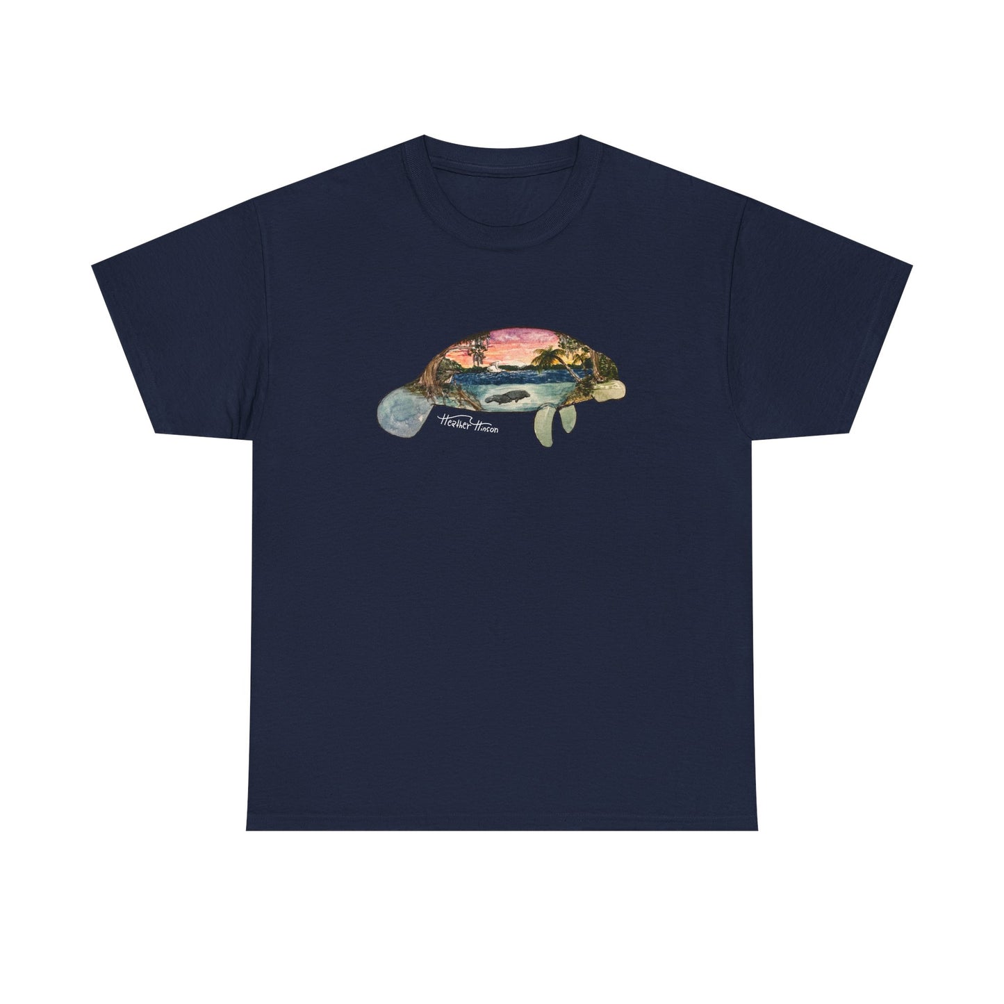 Manatee Sunset Tee