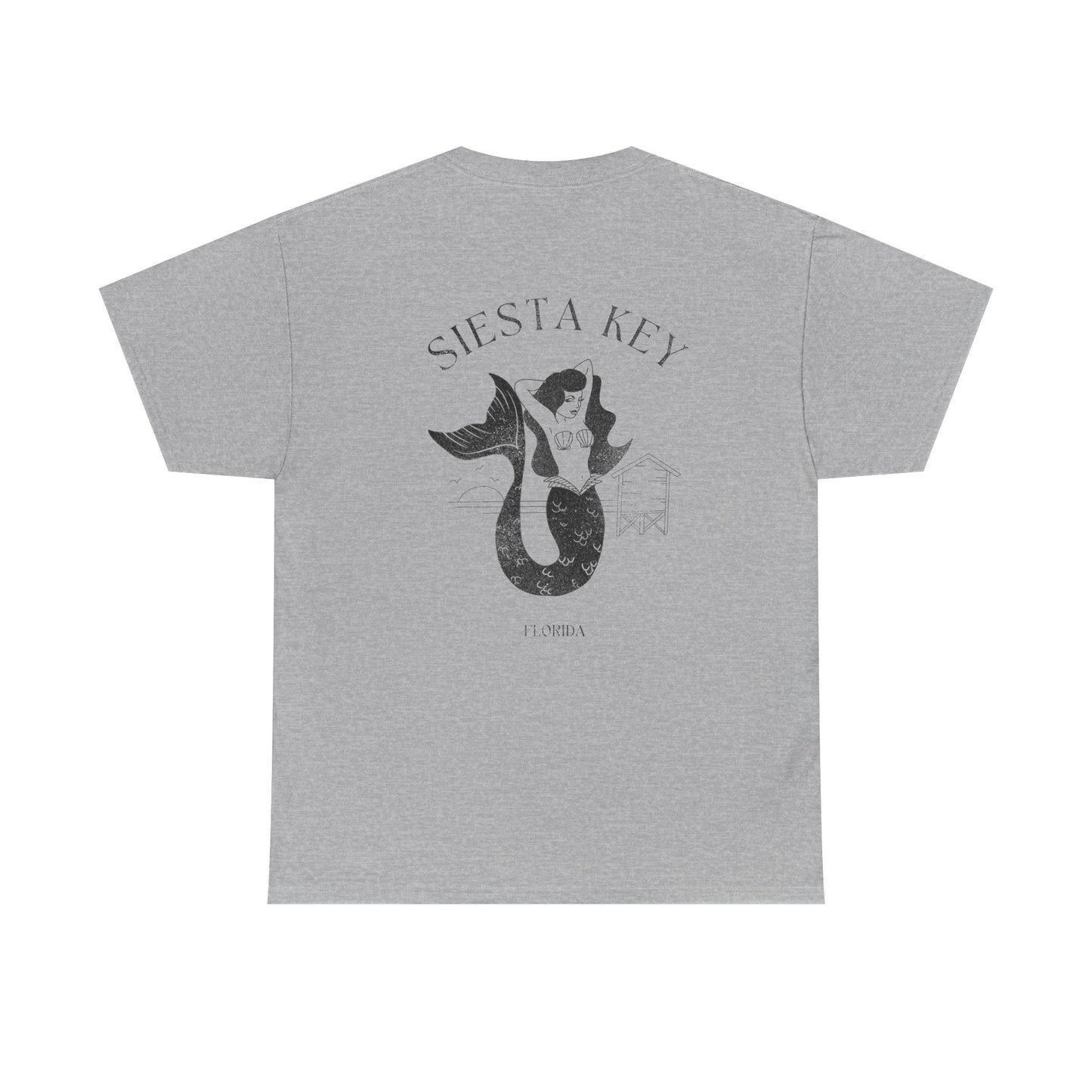Mermaid Unisex Tee - Siesta Key Florida Vacation Beach Ocean