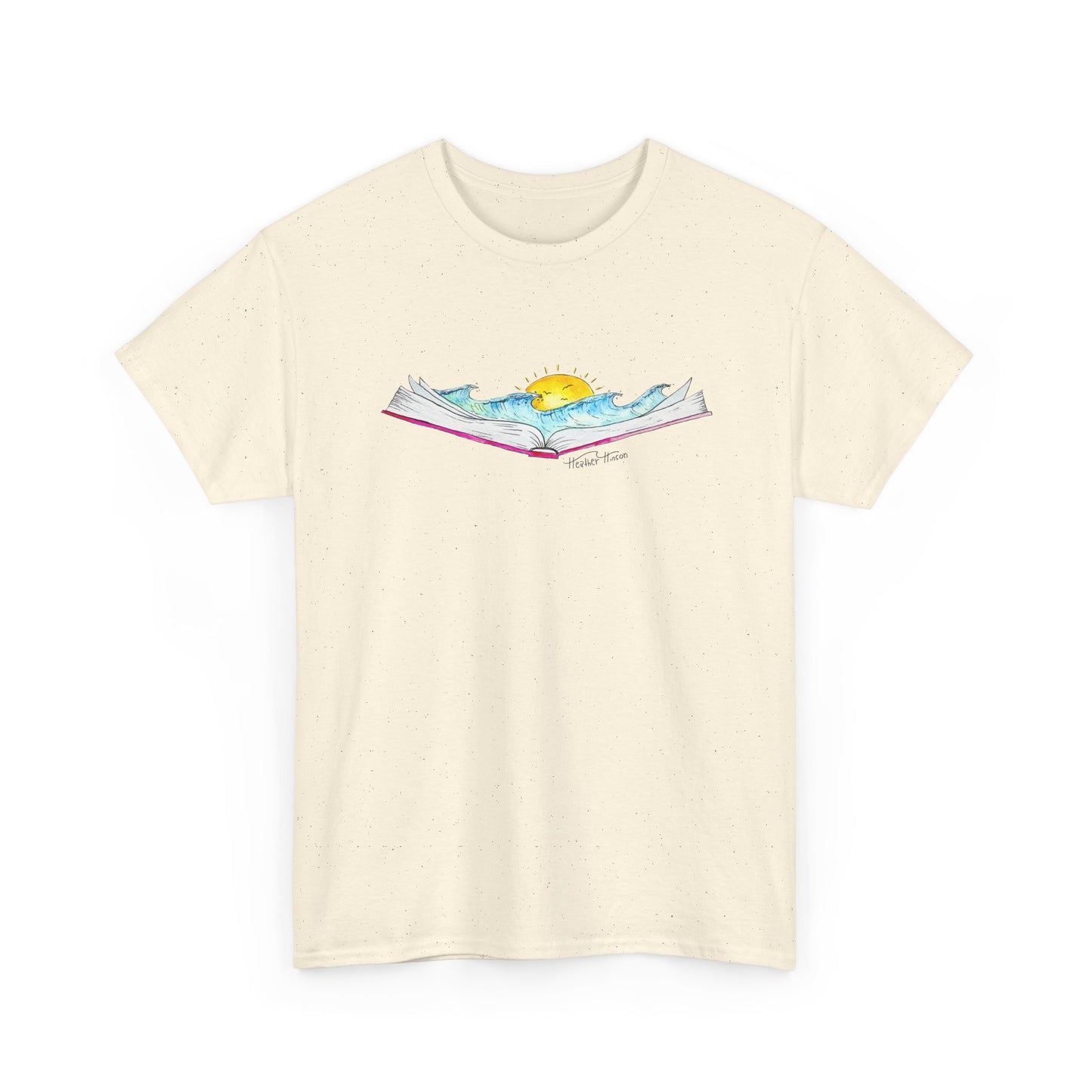 Beach Waves book lover t shirt