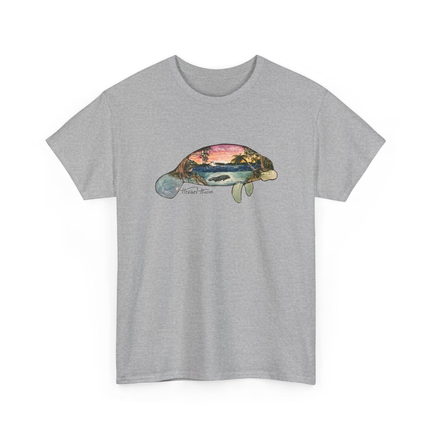 Manatee Sunset Tee