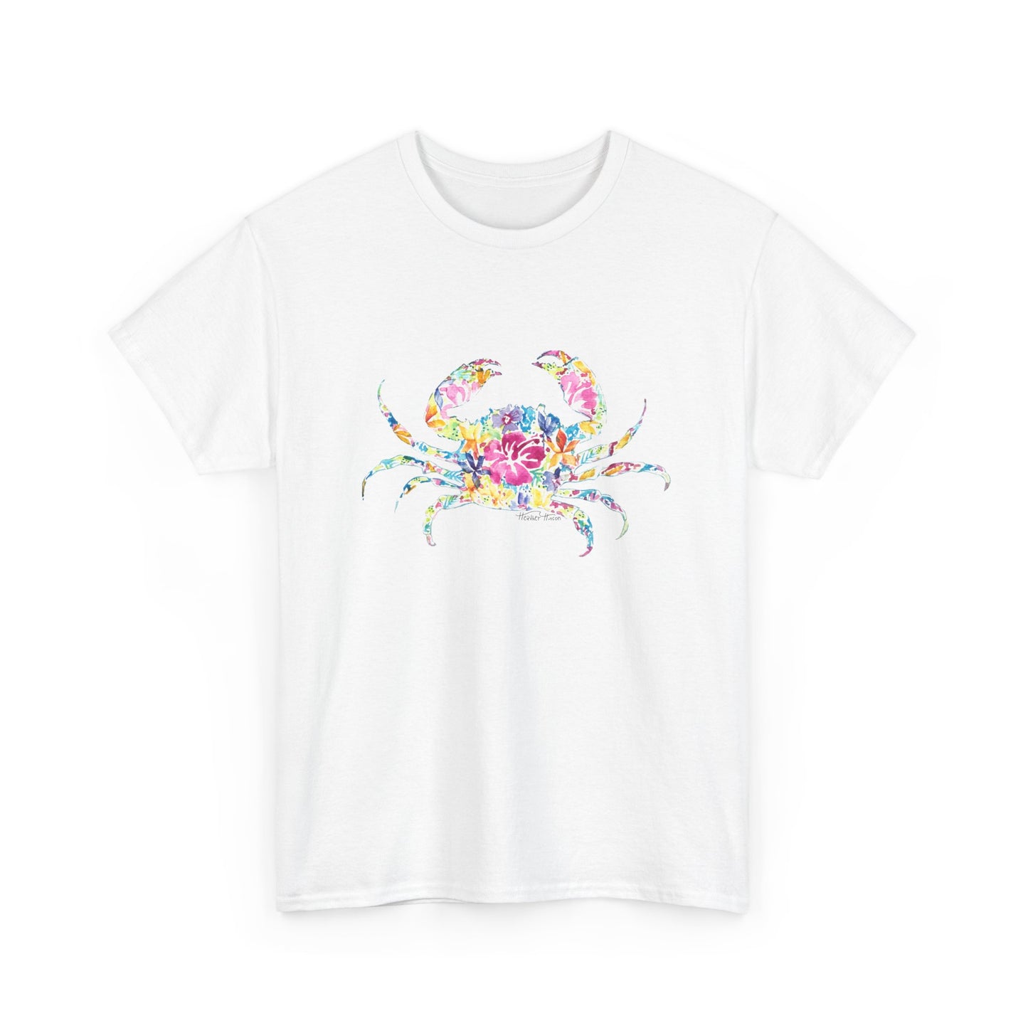 Crab Floral Tee