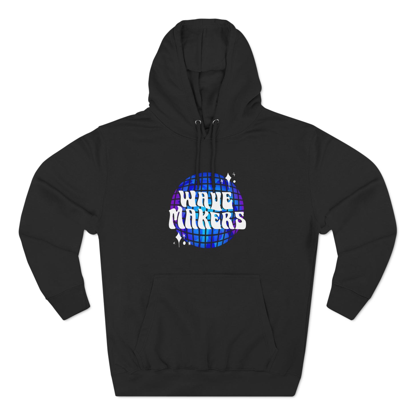 Three-Panel Fleece Hoodie