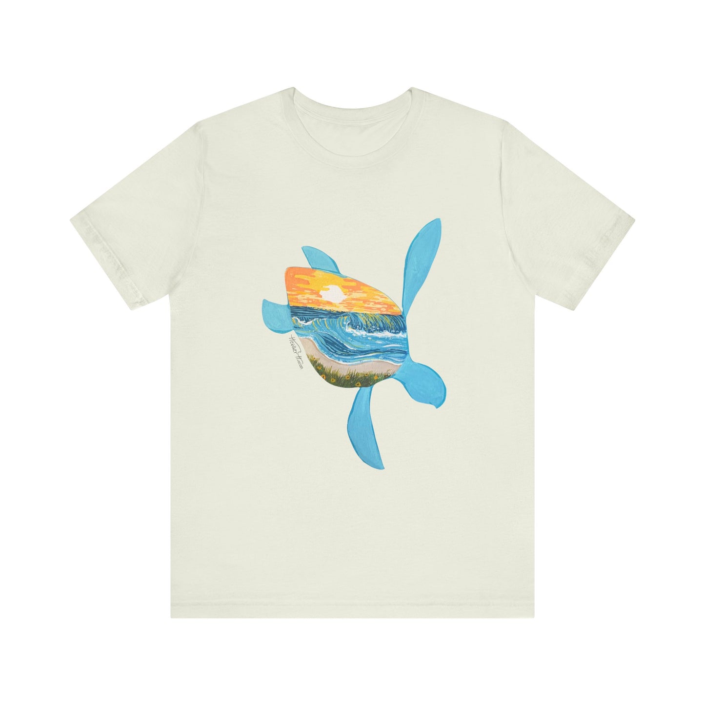 Sea Turtle Unisex Jersey Short Sleeve Tee