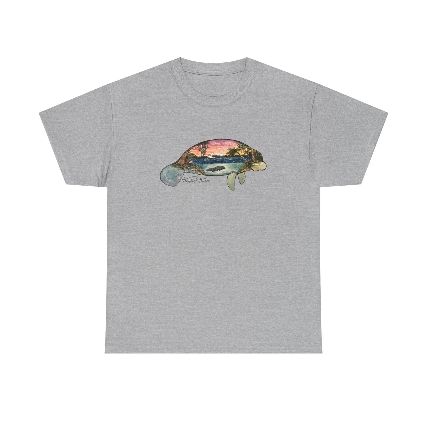 Manatee Sunset Tee
