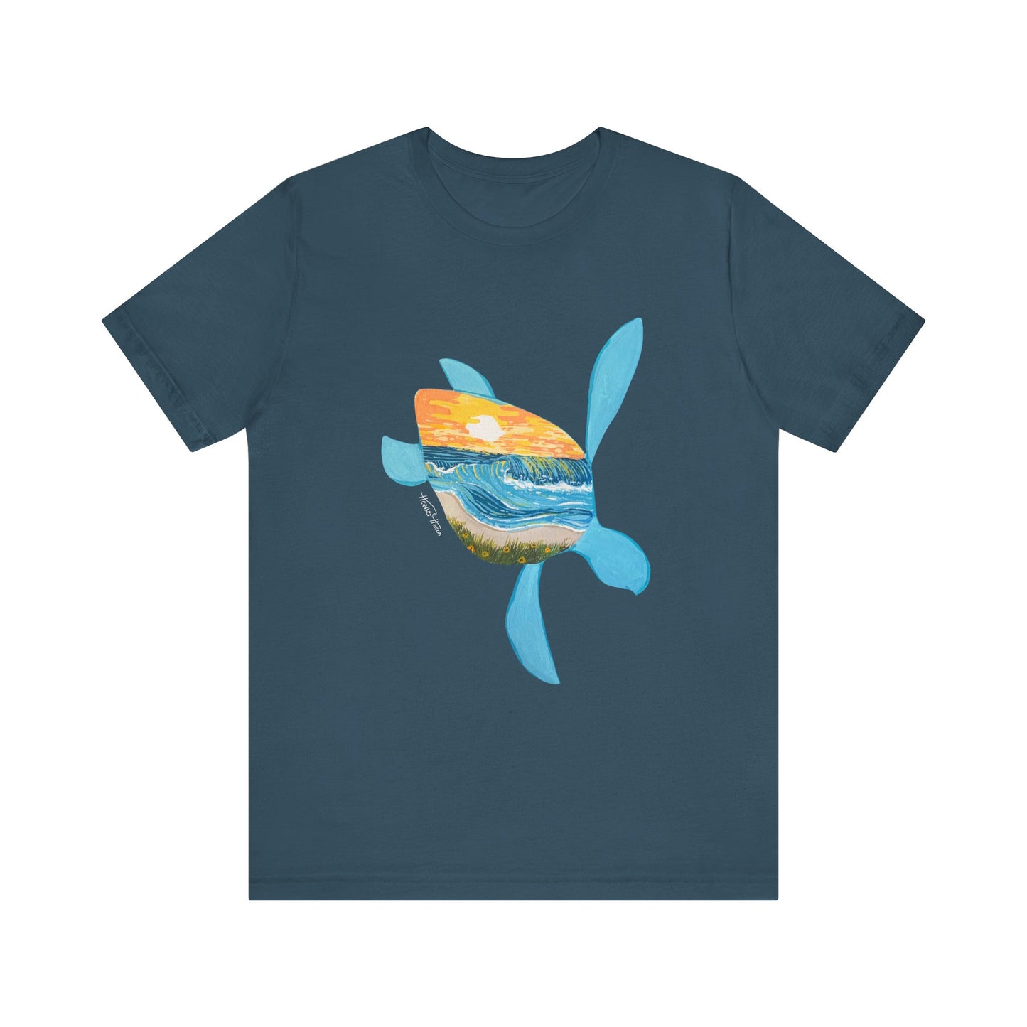 Sea Turtle Unisex Jersey Short Sleeve Tee