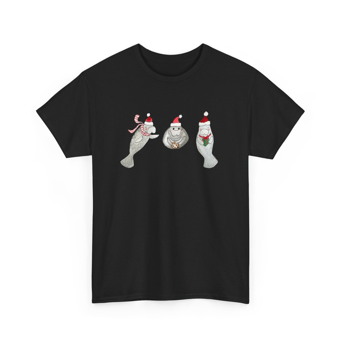Manatee Christmas Tee