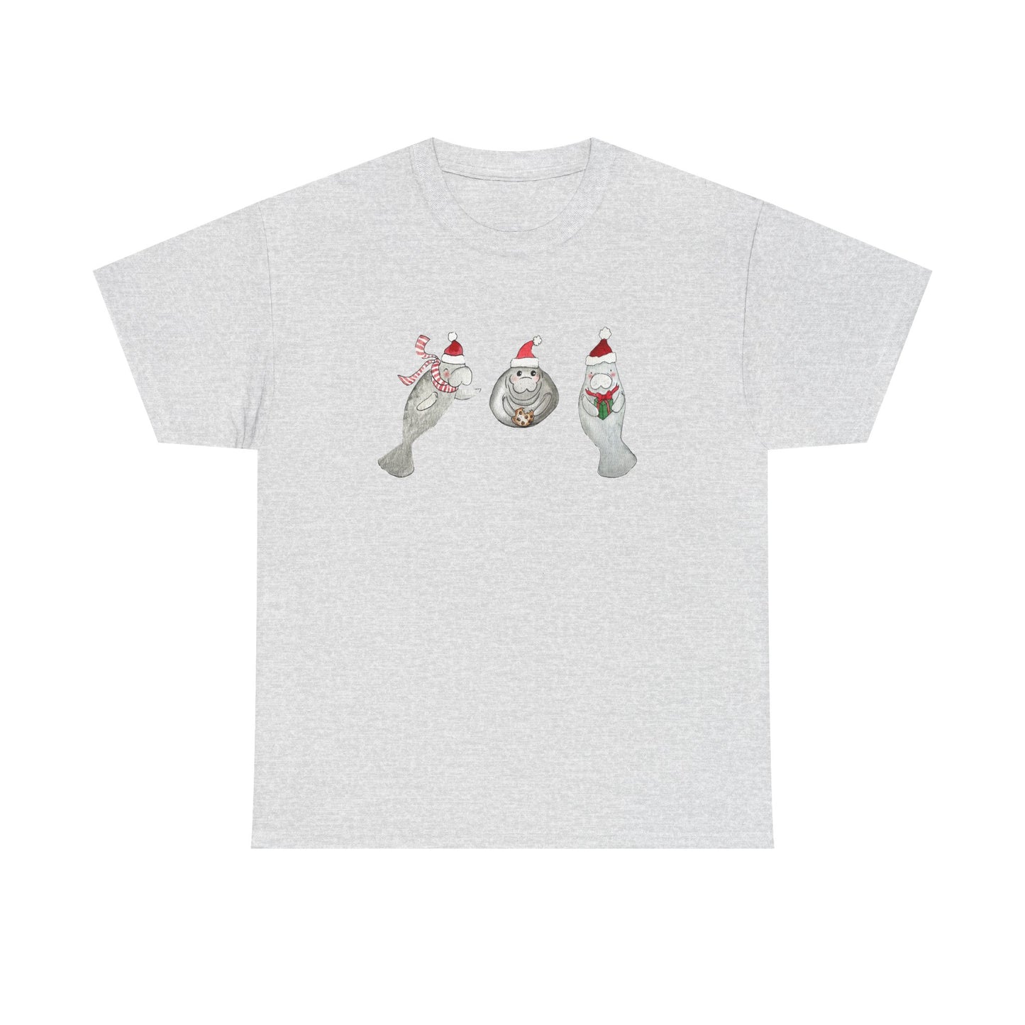 Manatee Christmas Tee