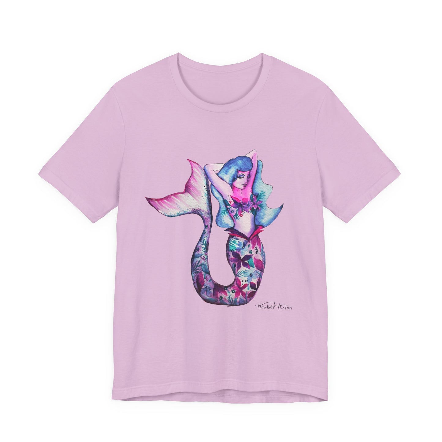 Mermaid Graphic Tee, Ocean Lover Shirt, Fantasy Apparel, Summer Vibes Tee, Gift for Her, Beachwear, Unisex T-Shirt