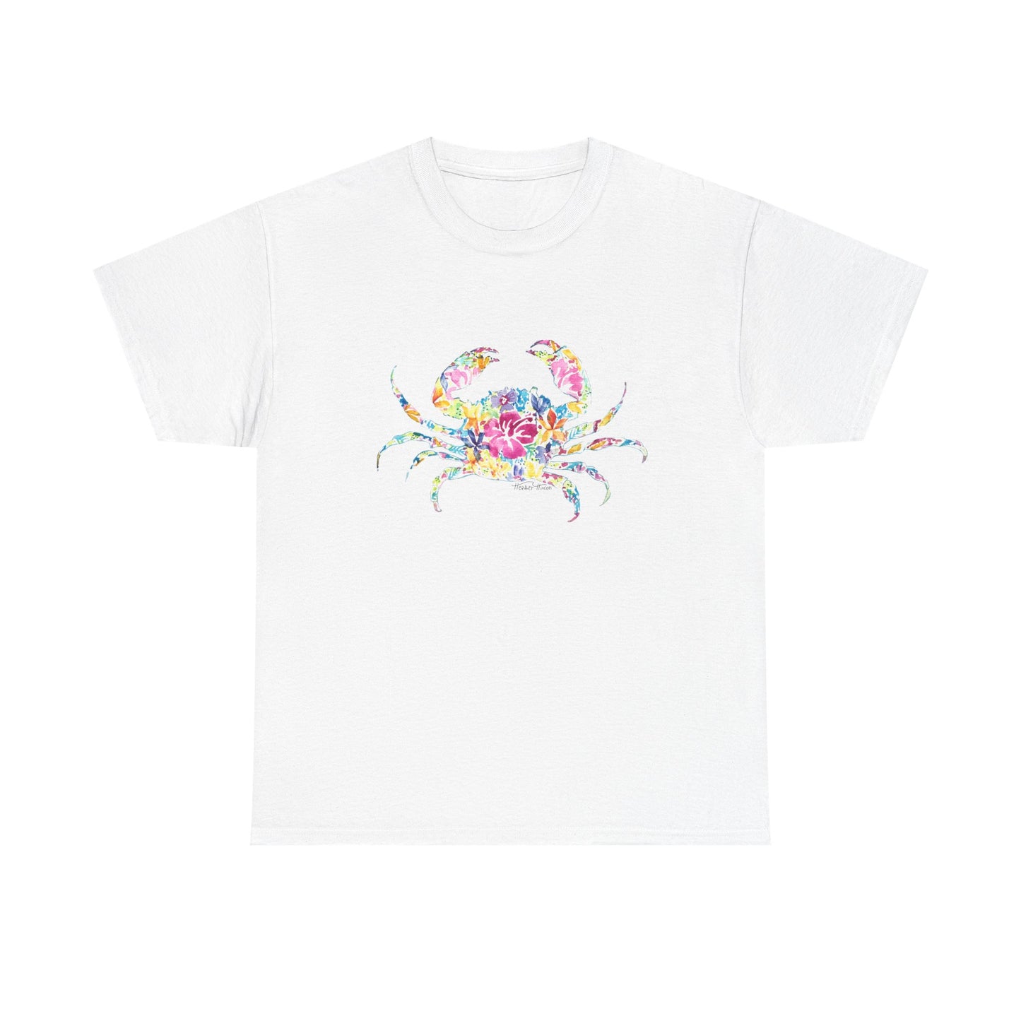 Crab Floral Tee