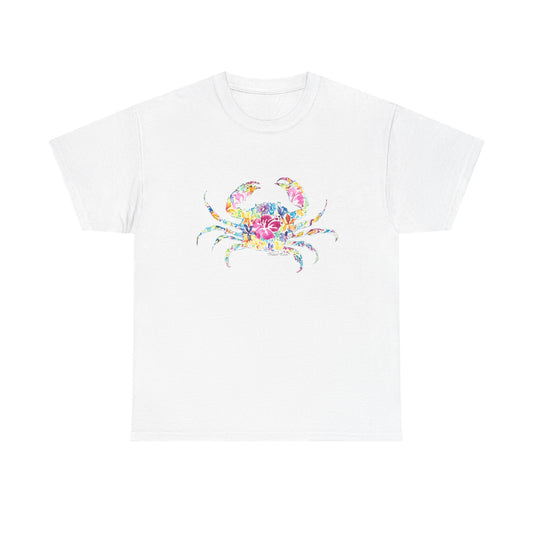 Crab Floral Tee