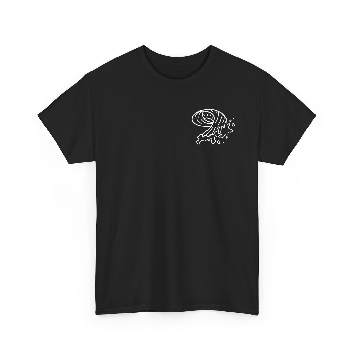 sun and wave doodle t shirt