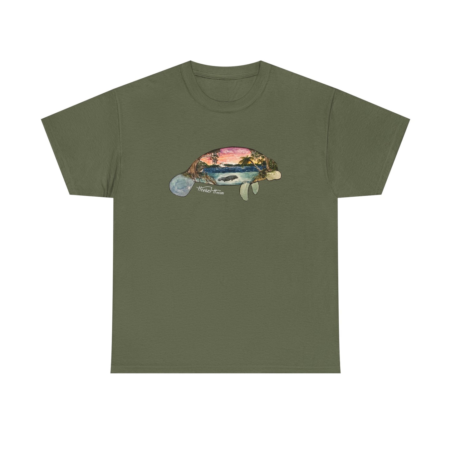 Manatee Sunset Tee