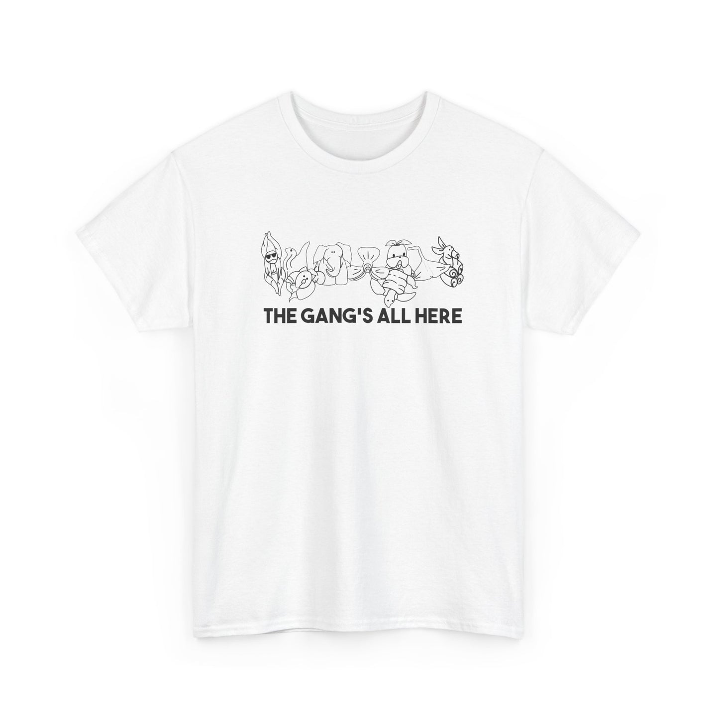 The Gang's All Here Unisex Heavy Cotton Tee