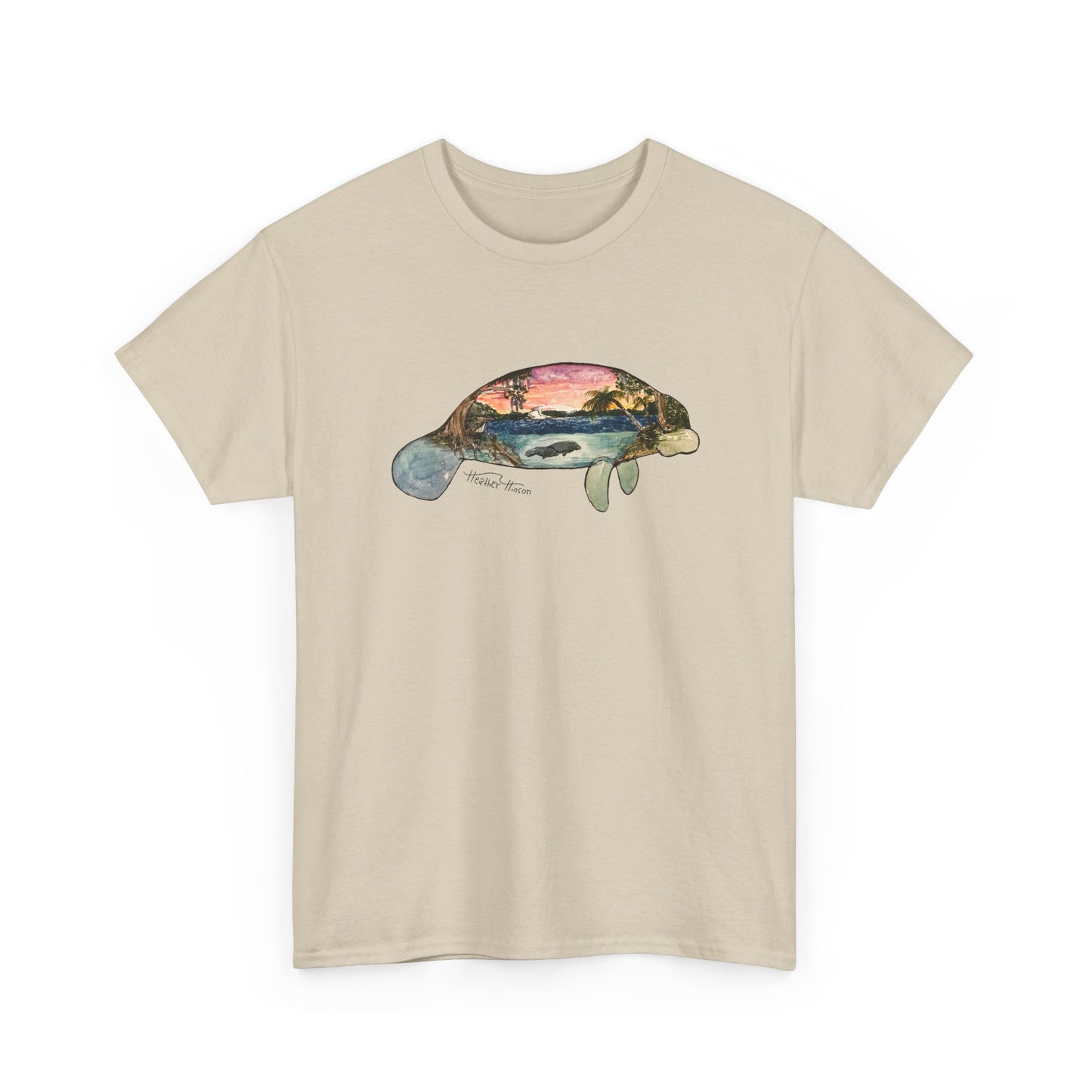 Manatee Sunset Tee