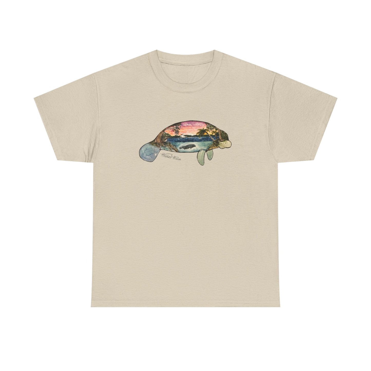 Manatee Sunset Tee