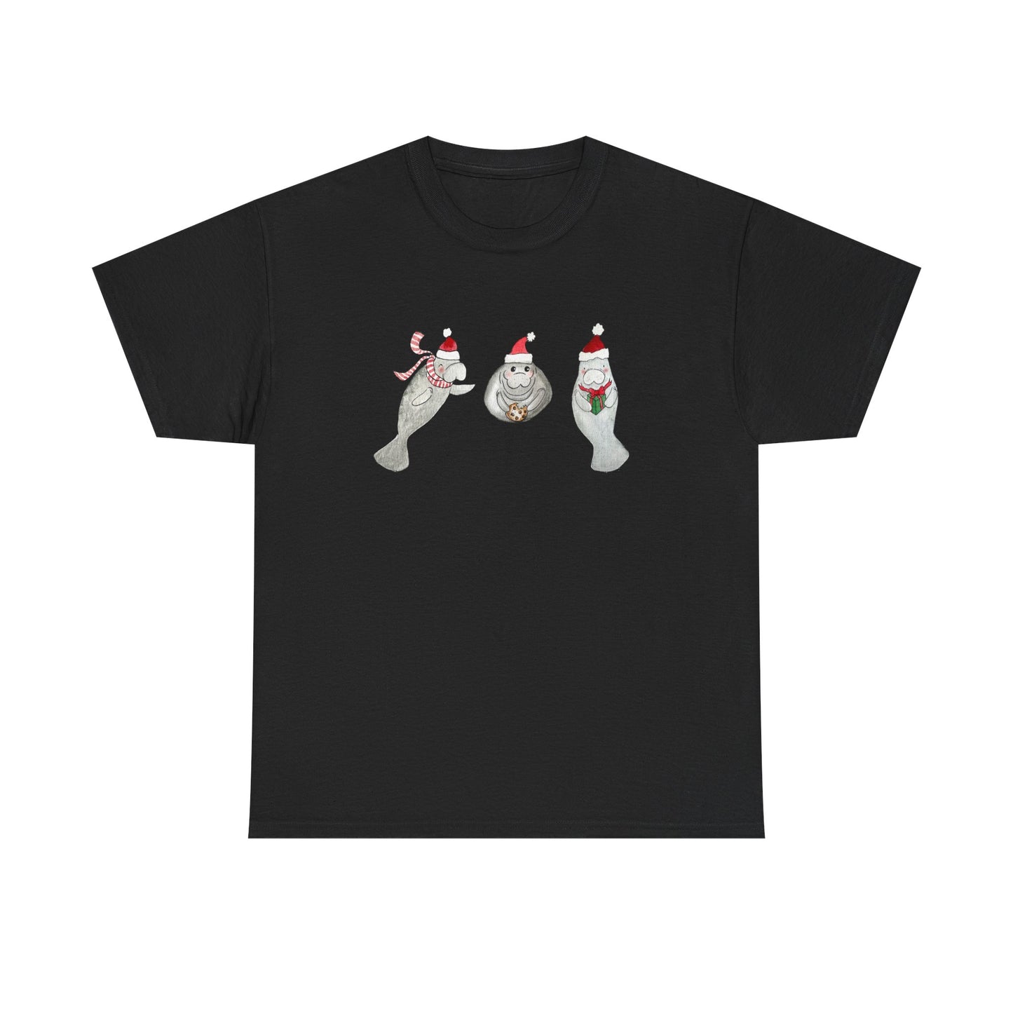 Manatee Christmas Tee