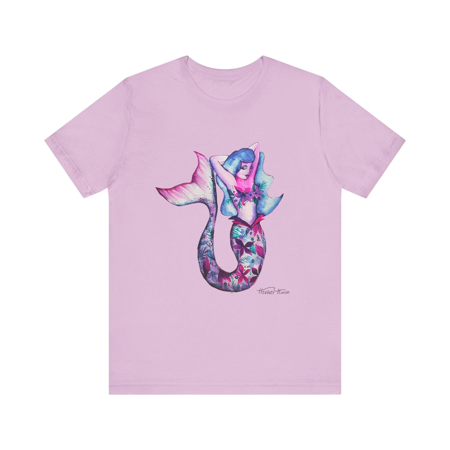Mermaid Graphic Tee, Ocean Lover Shirt, Fantasy Apparel, Summer Vibes Tee, Gift for Her, Beachwear, Unisex T-Shirt