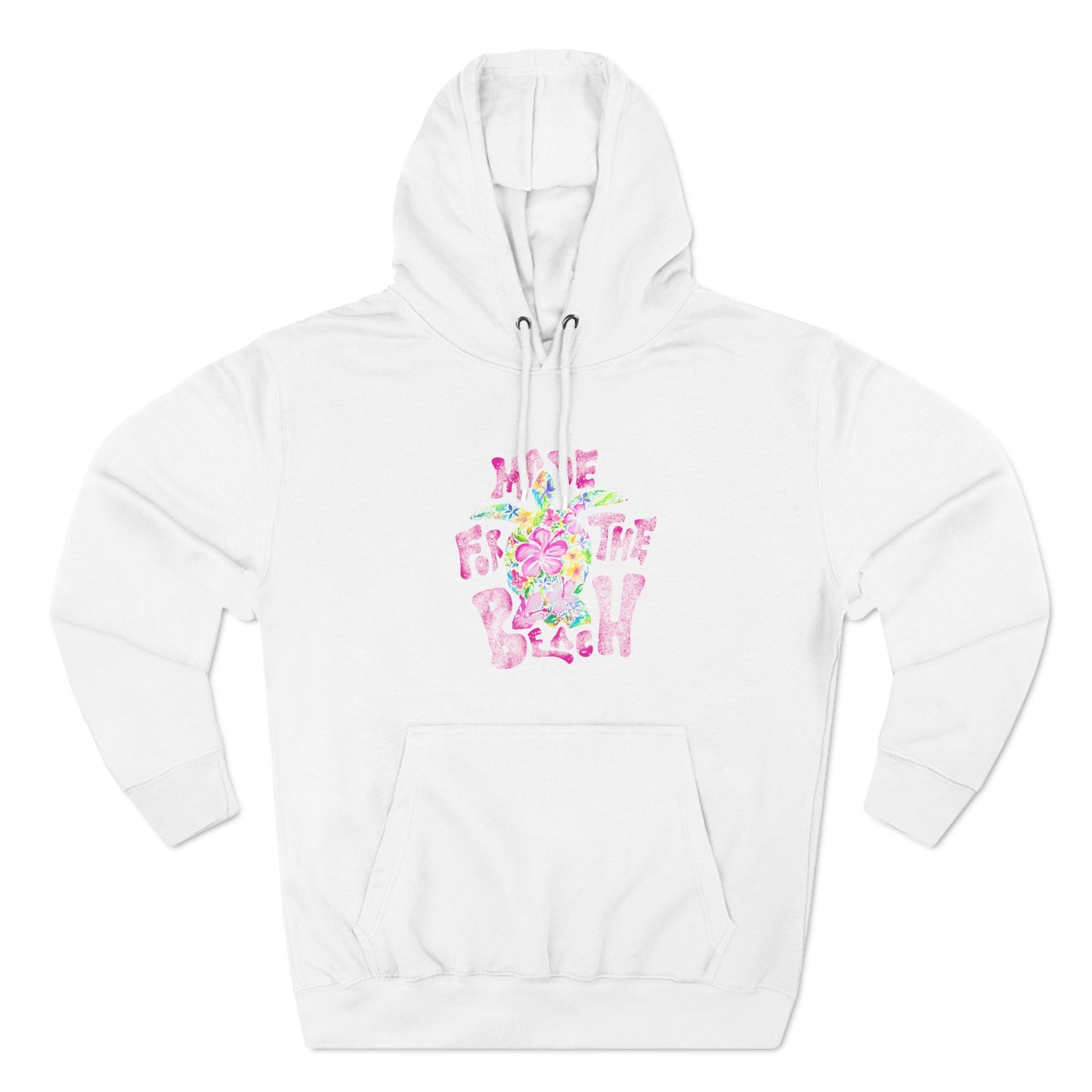 Three-Panel Fleece Hoodie