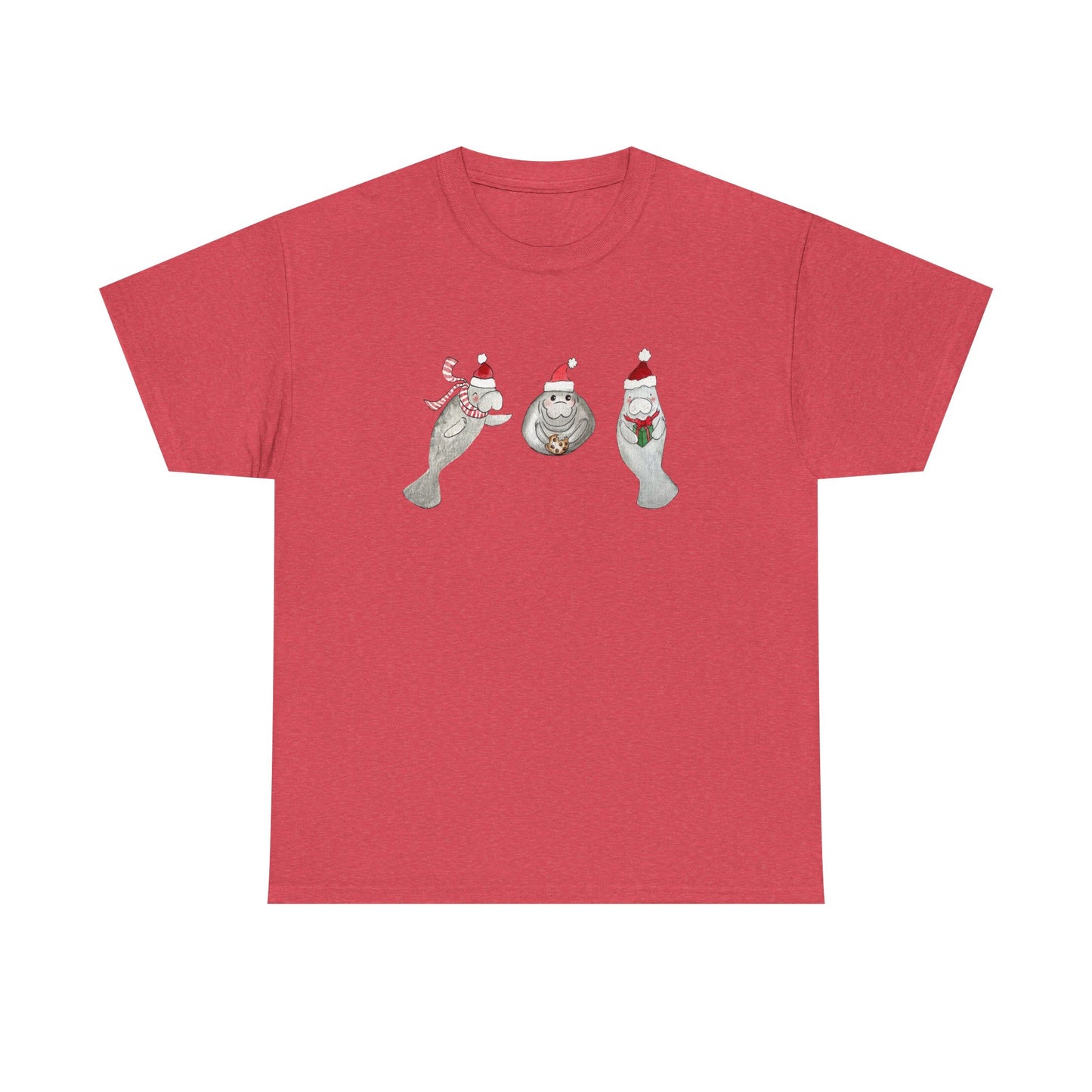 Manatee Christmas Tee