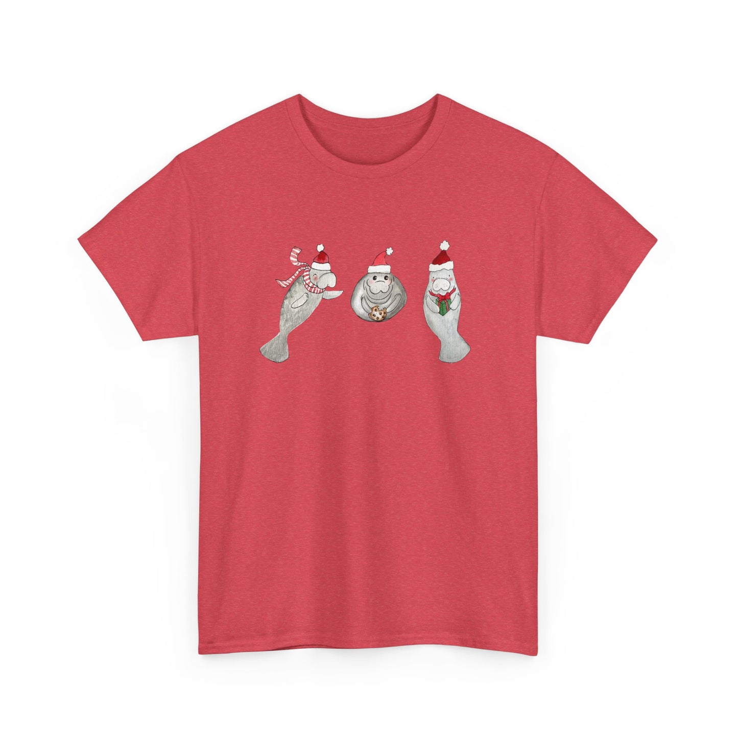 Manatee Christmas Tee