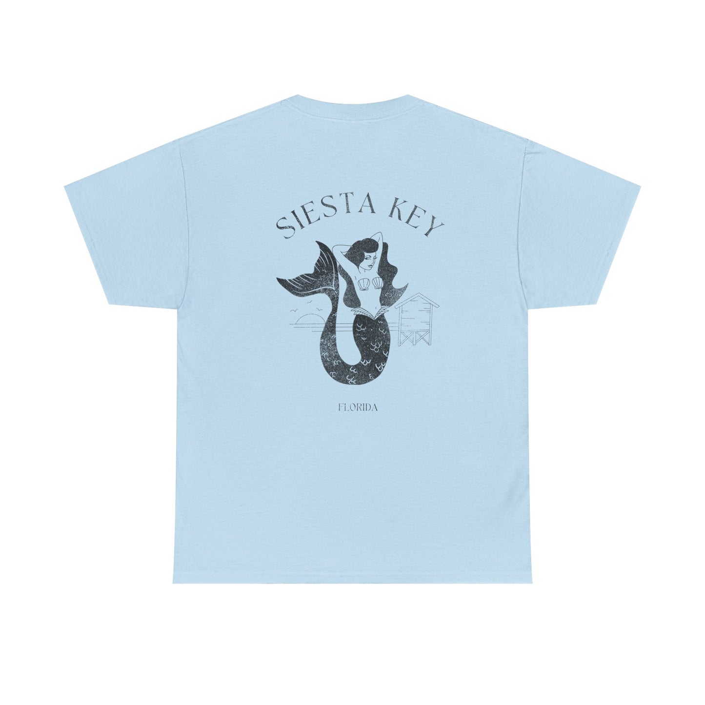 Mermaid Unisex Tee - Siesta Key Florida Vacation Beach Ocean
