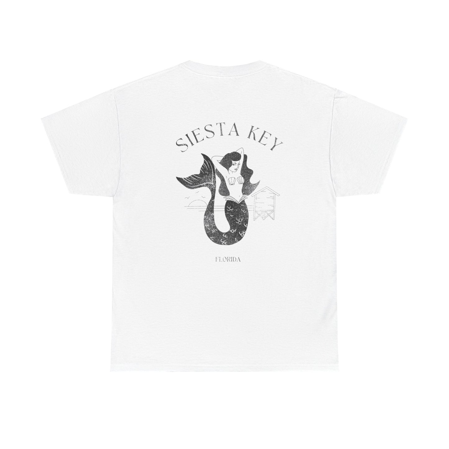 Mermaid Unisex Tee - Siesta Key Florida Vacation Beach Ocean