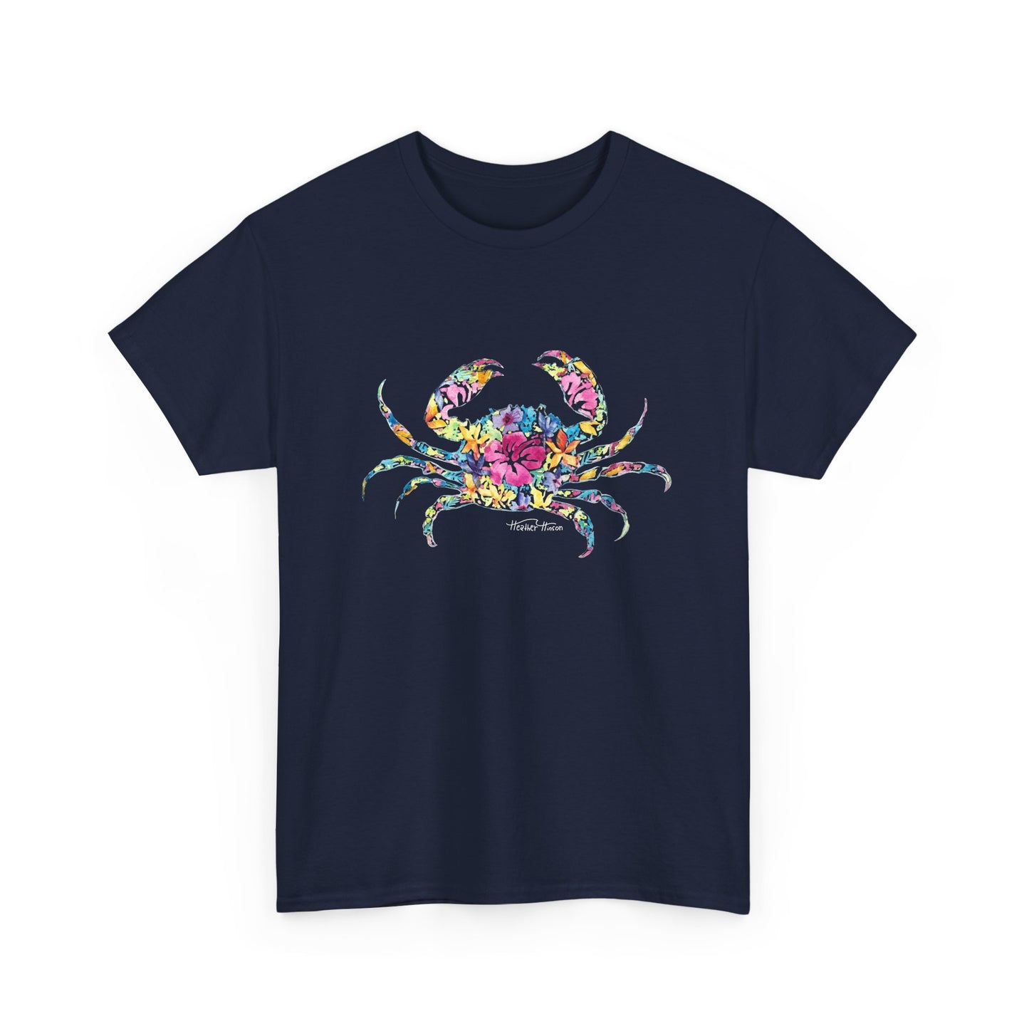 Crab Floral Tee