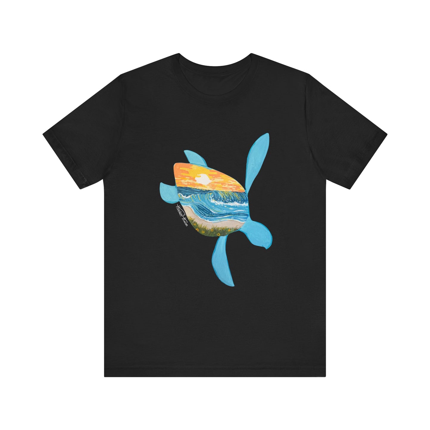 Sea Turtle Unisex Jersey Short Sleeve Tee