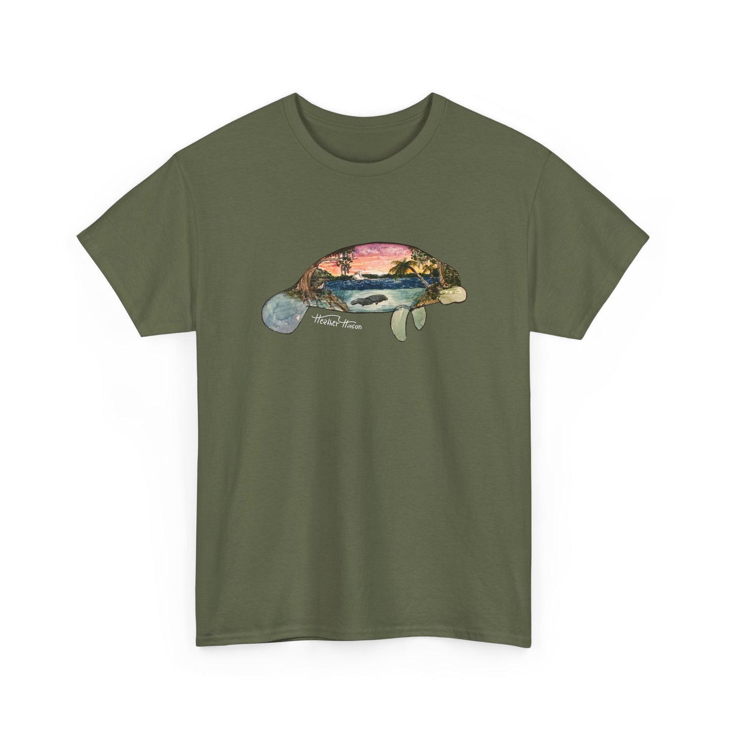 Manatee Sunset Tee