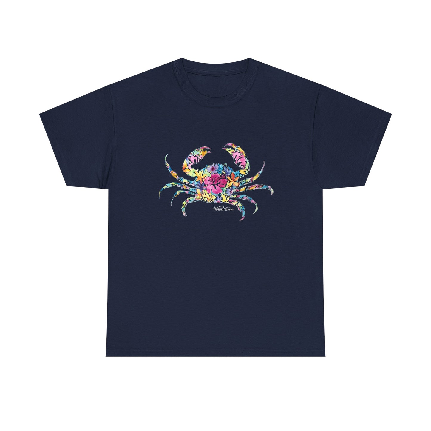 Crab Floral Tee